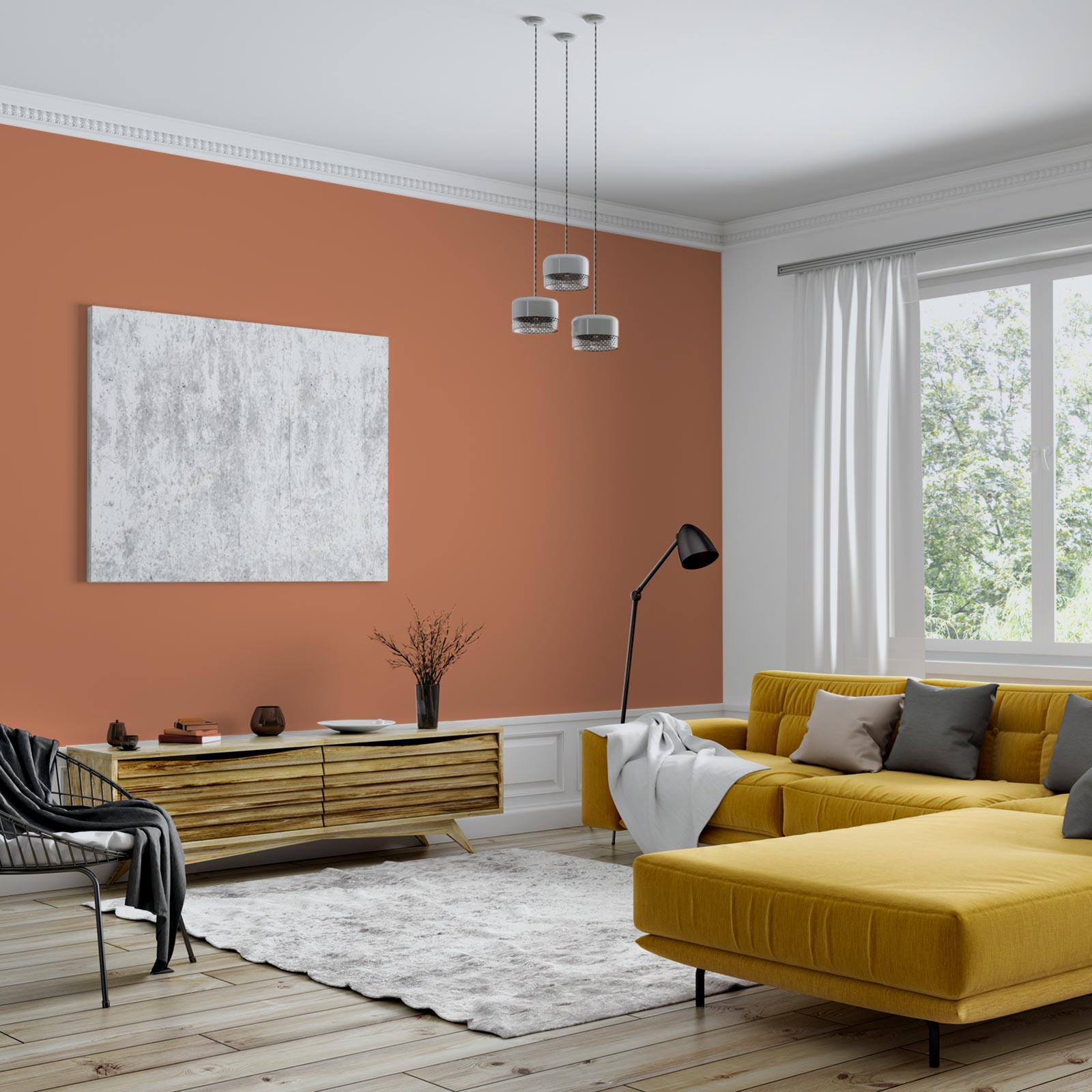 Bunte Premium Wandfarben - schöne Wände, gesundes Wohnen