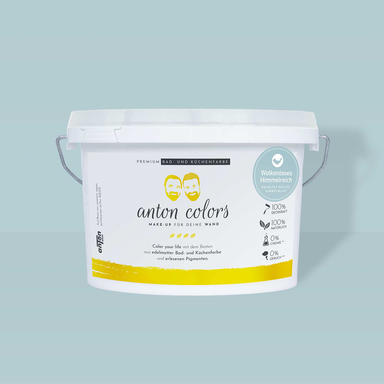 anton colors - Wolkenloses Himmelreich (reinstes helles Himmelblau)