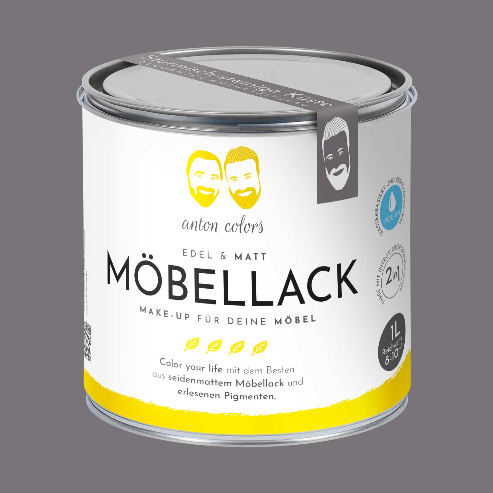 Möbellack – Stürmisch-steinige Küste