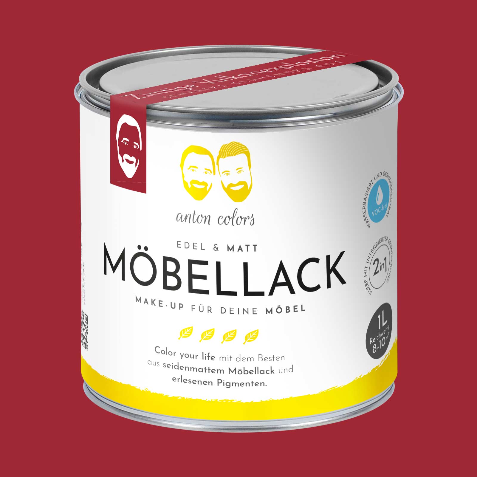 Möbellack – Vulkanexplosion