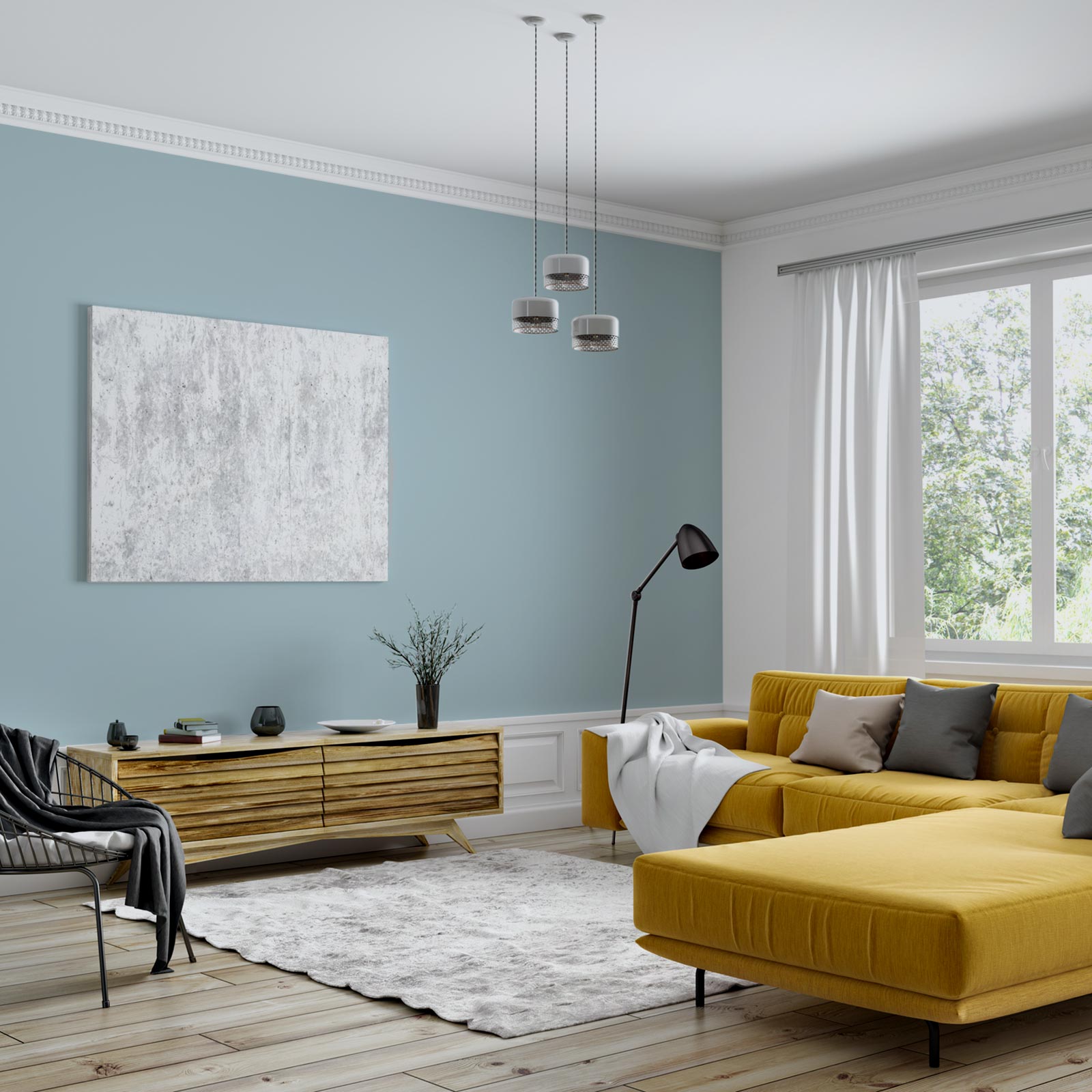 anton colors - Wolkenloses Himmelreich (reinstes helles Himmelblau)