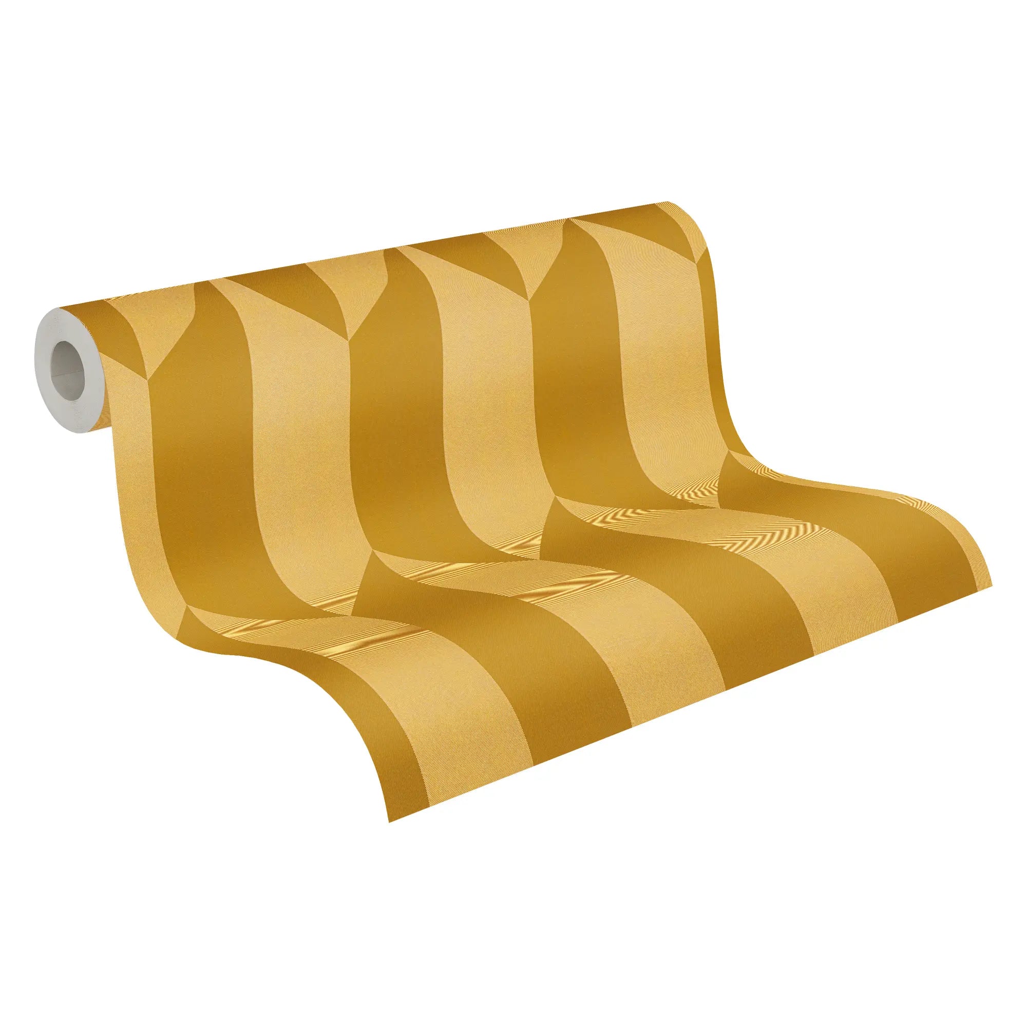 Golden Grid | Vliestapete