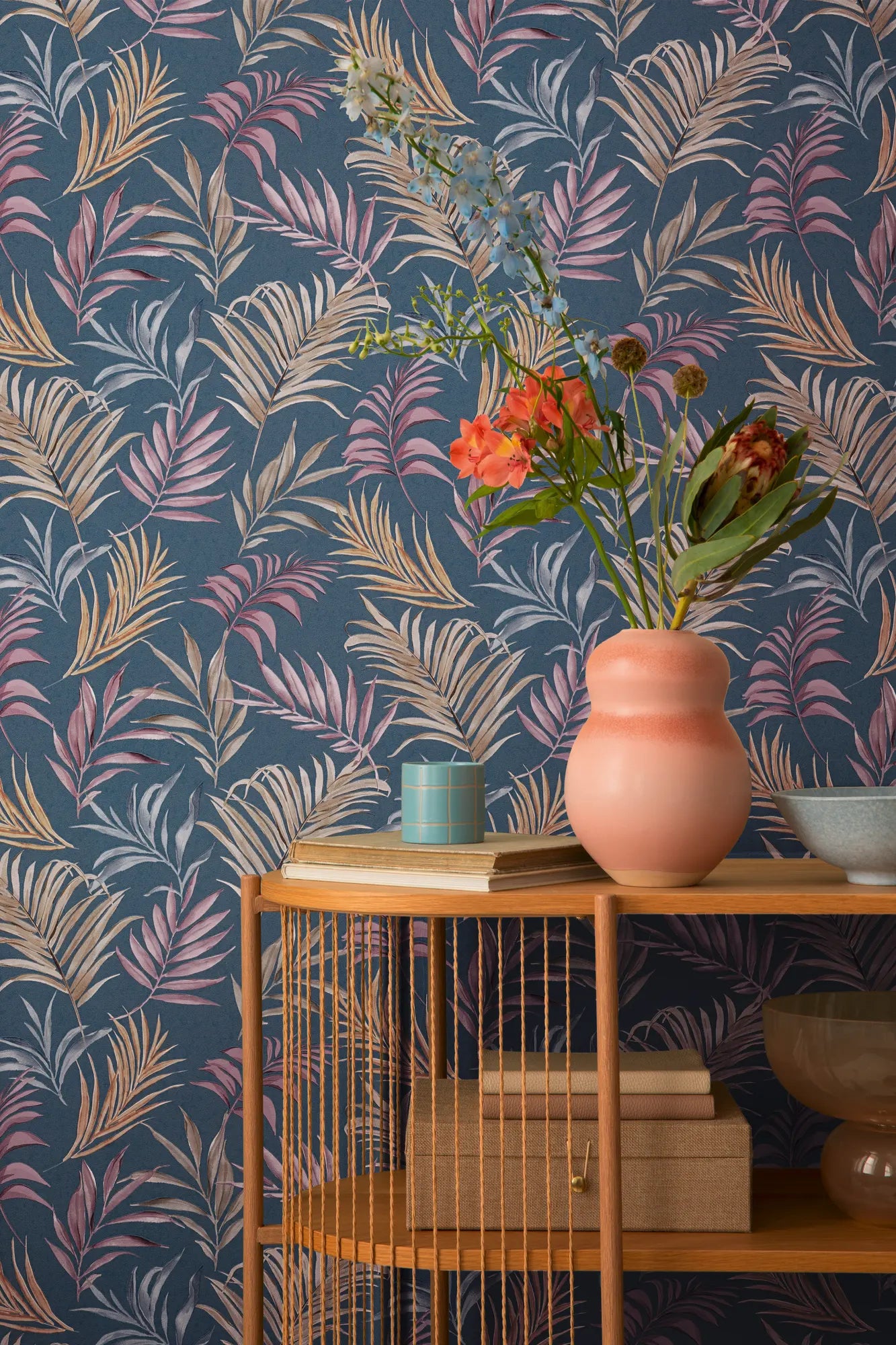 Jungle dÁzur | Vliestapete