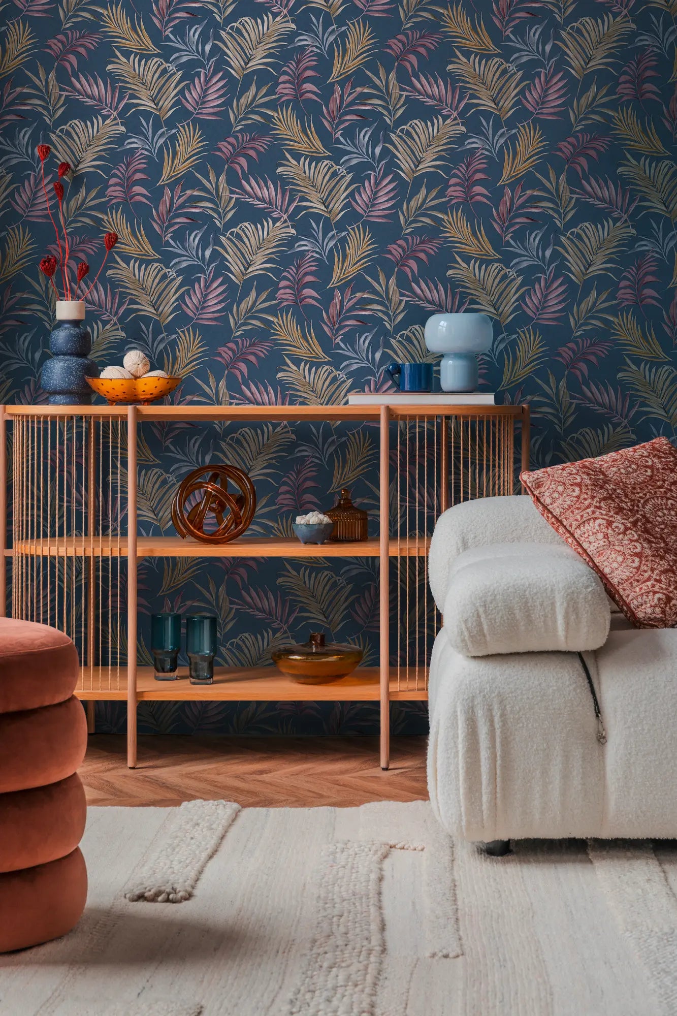 Jungle dÁzur | Vliestapete