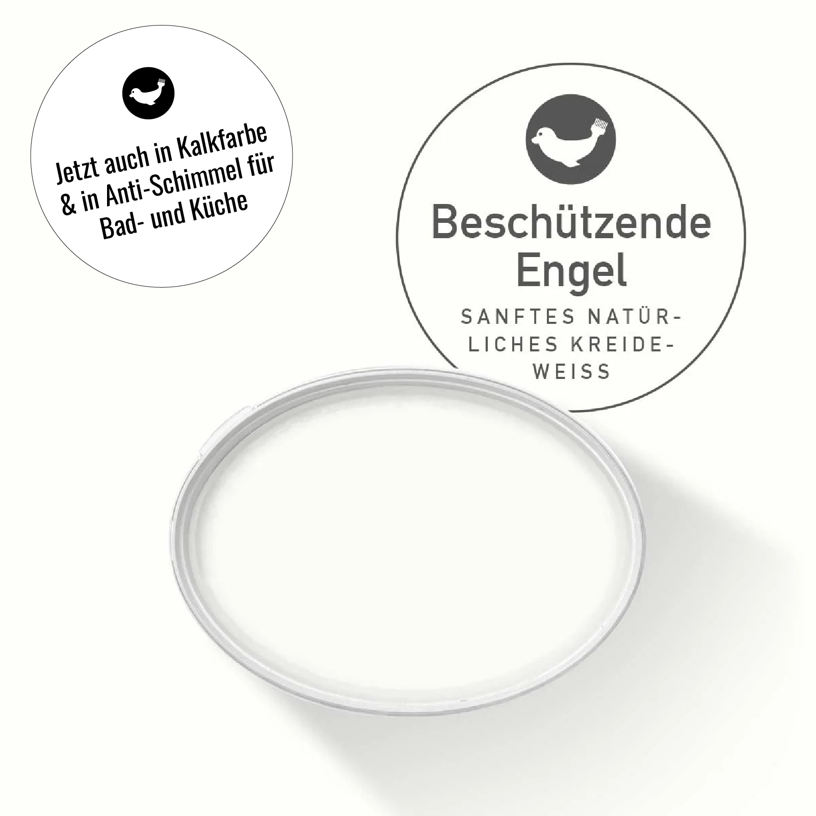 anton colors - Beschützende Engel (sanftes natürliches Kreideweiss)