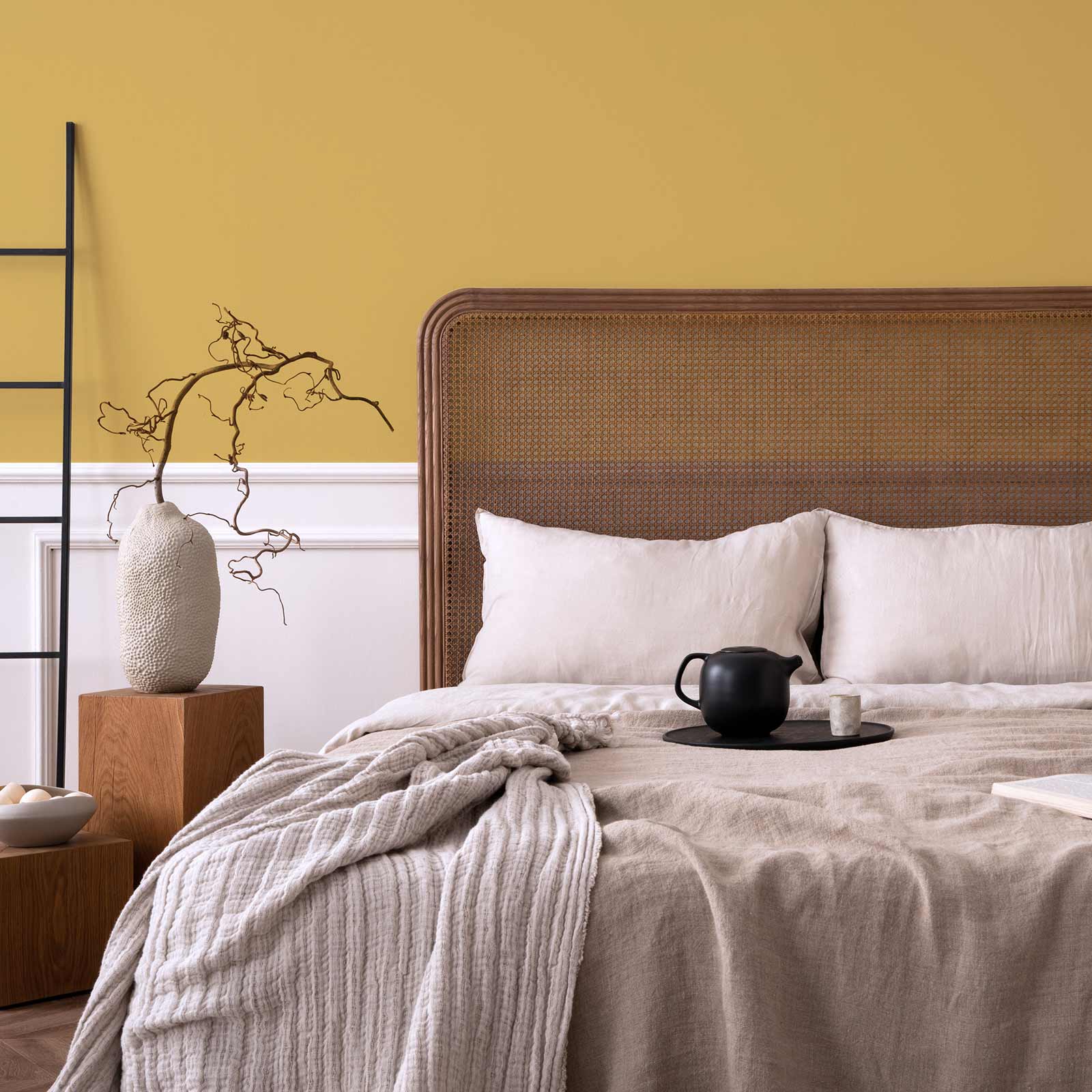 anton colors - Mystisches Herbsttreiben (helles feines Ockergelb)