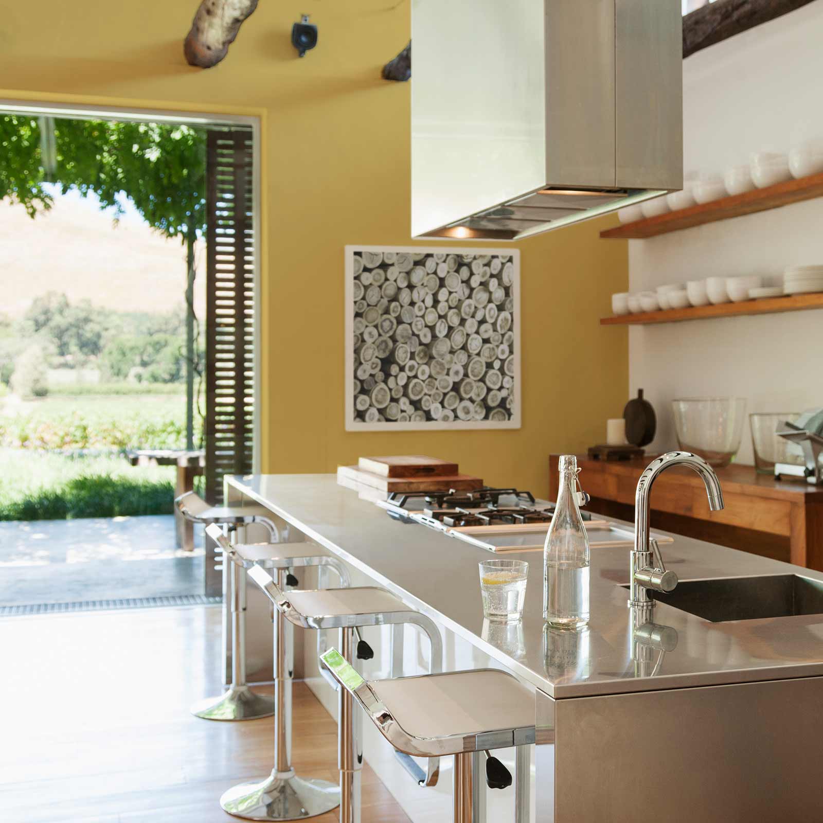 anton colors - Mystisches Herbsttreiben (helles feines Ockergelb)