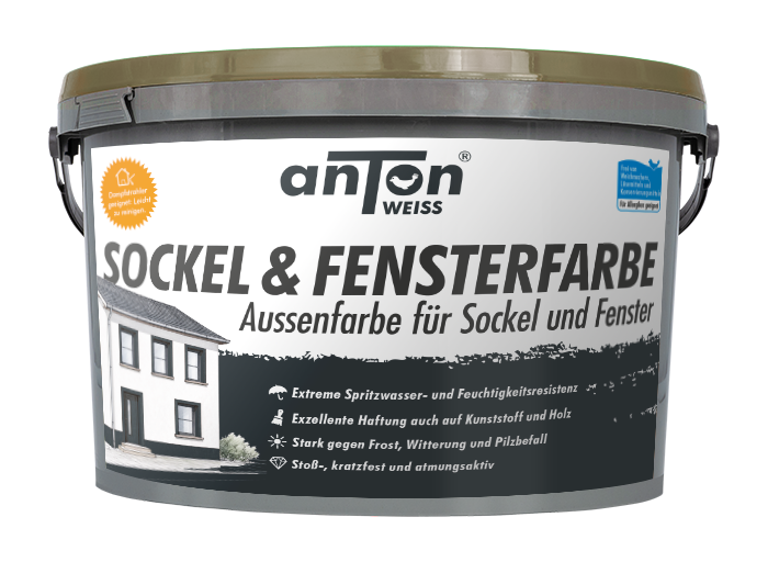 Sockel- & Fensterfarbe