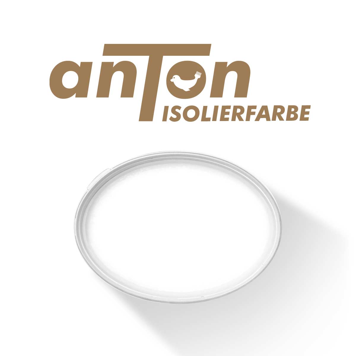 anTon Ruß- und Nikotin Isolierfarbe "Direkt auf Ruß- und Nikotin" - Anti-Nikotin-Farbe für Wände, Decken und Holz - Jetzt mit 25% mehr Inhalt