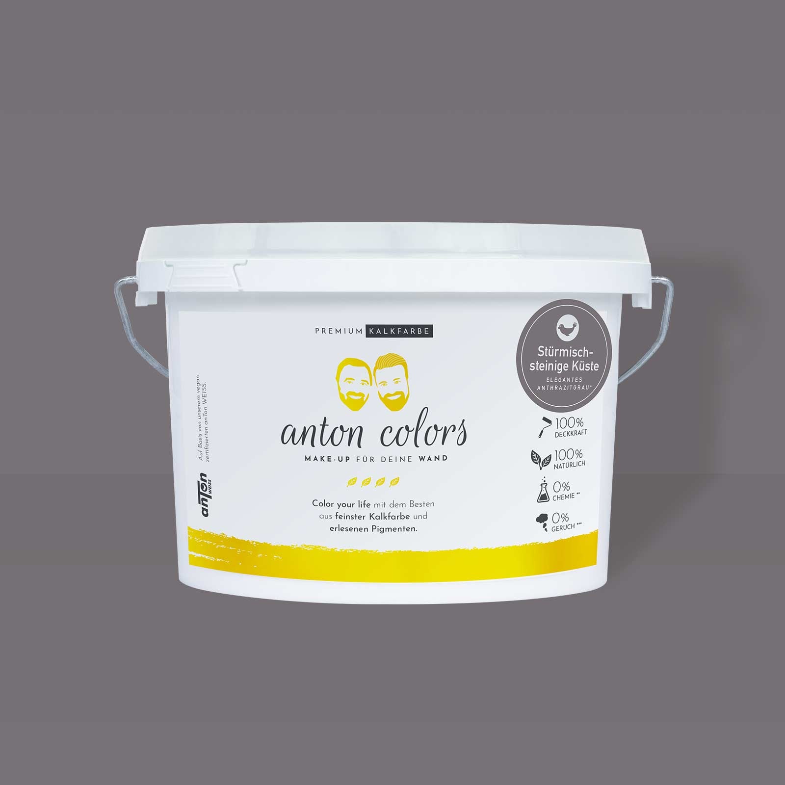 Wandfarbe Athrazitgrau