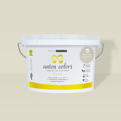 anton colors - Gelassener Wüstenreiter (gedecktes helles Beige)