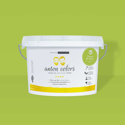 anton colors - Freiheit der Natur (helles frisches Grün)