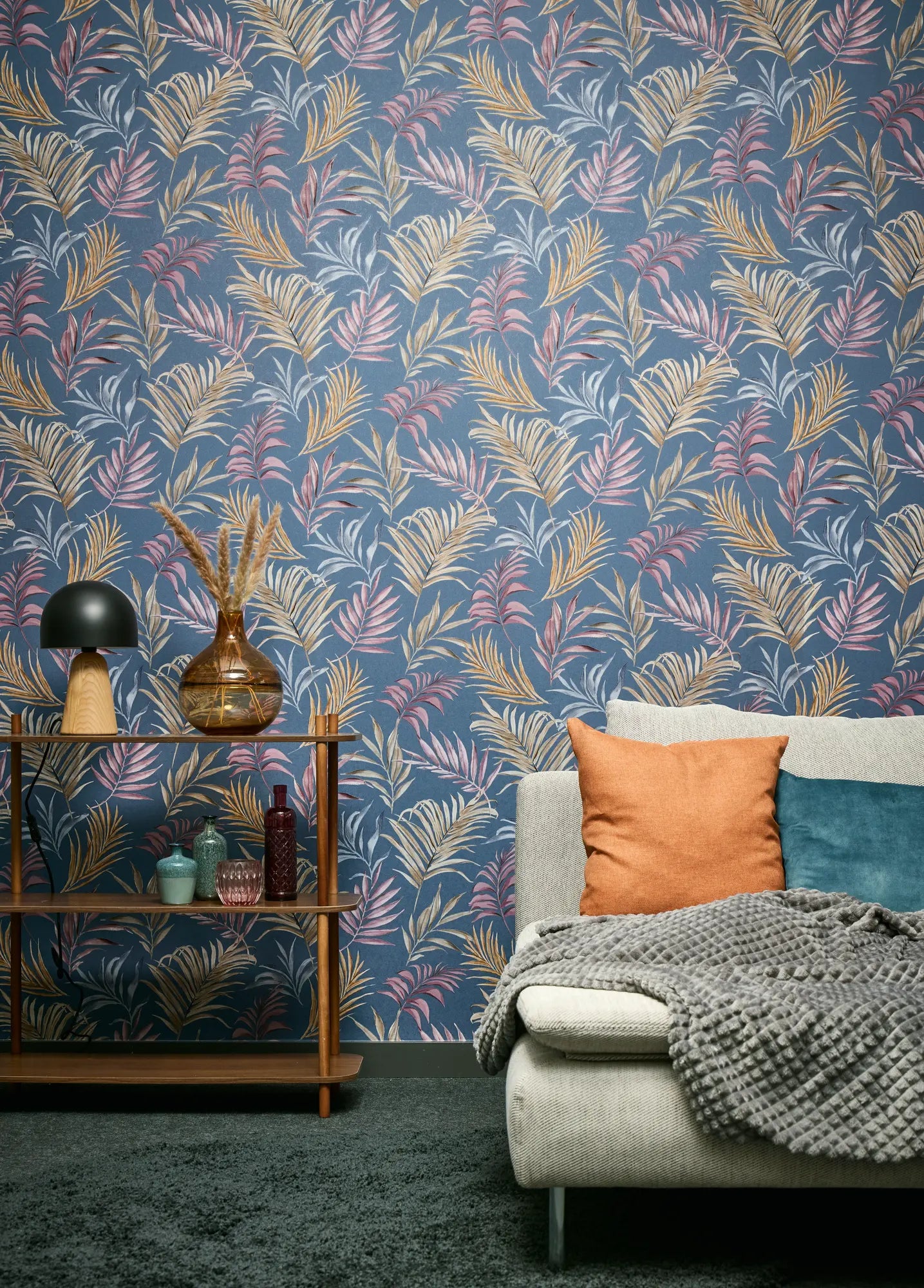 Jungle dÁzur | Vliestapete