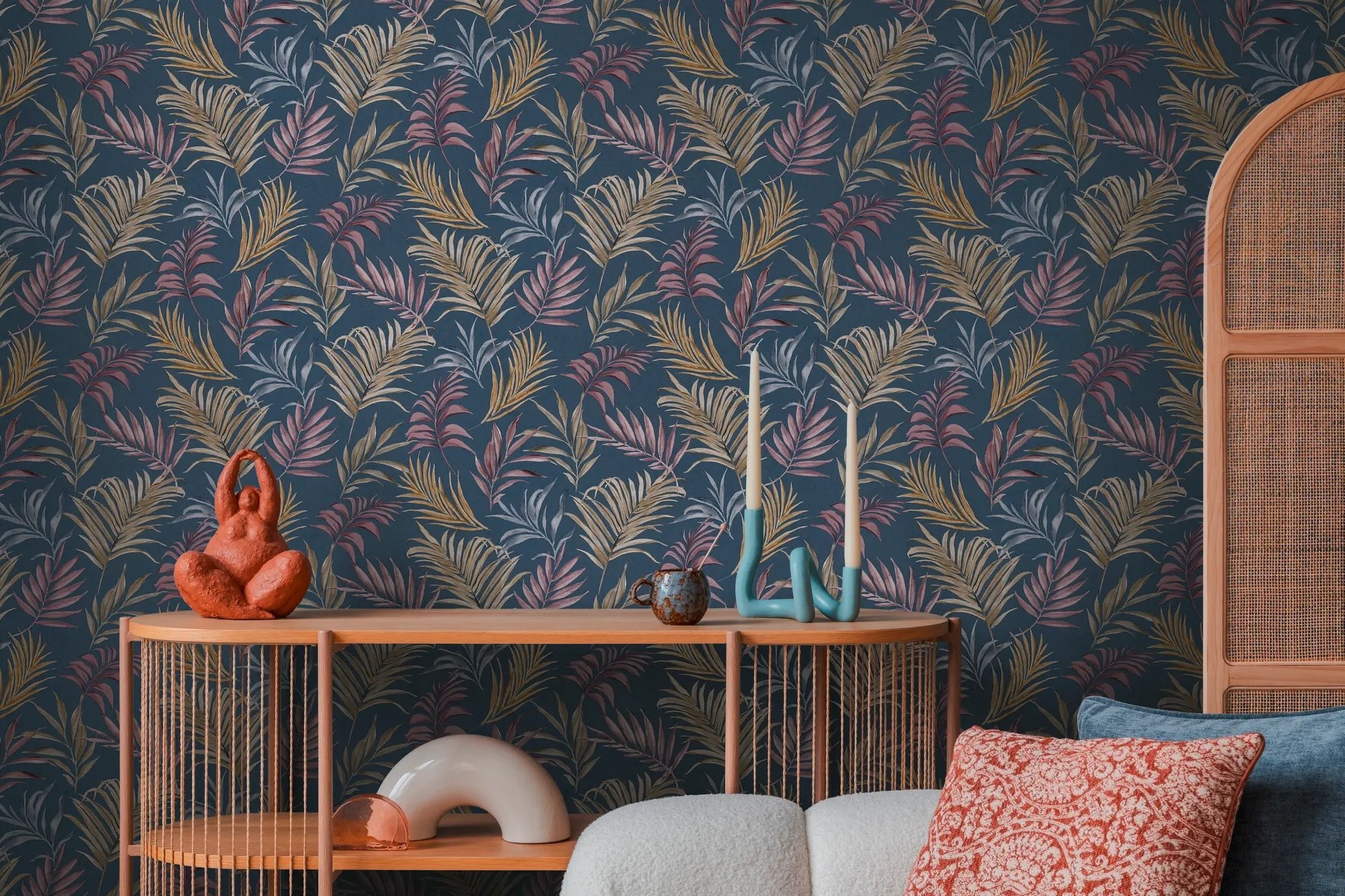 Jungle dÁzur | Vliestapete
