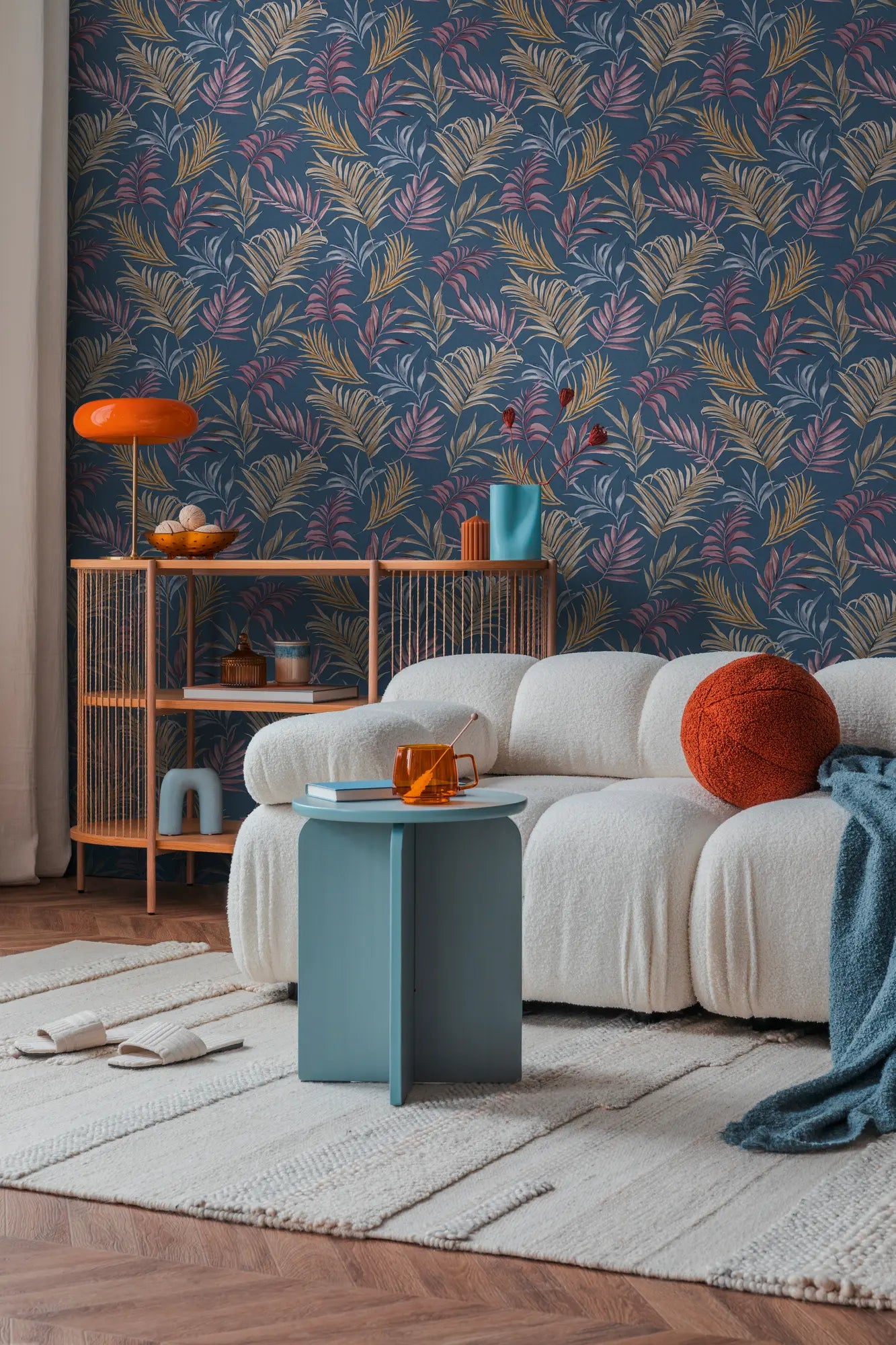 Jungle dÁzur | Vliestapete