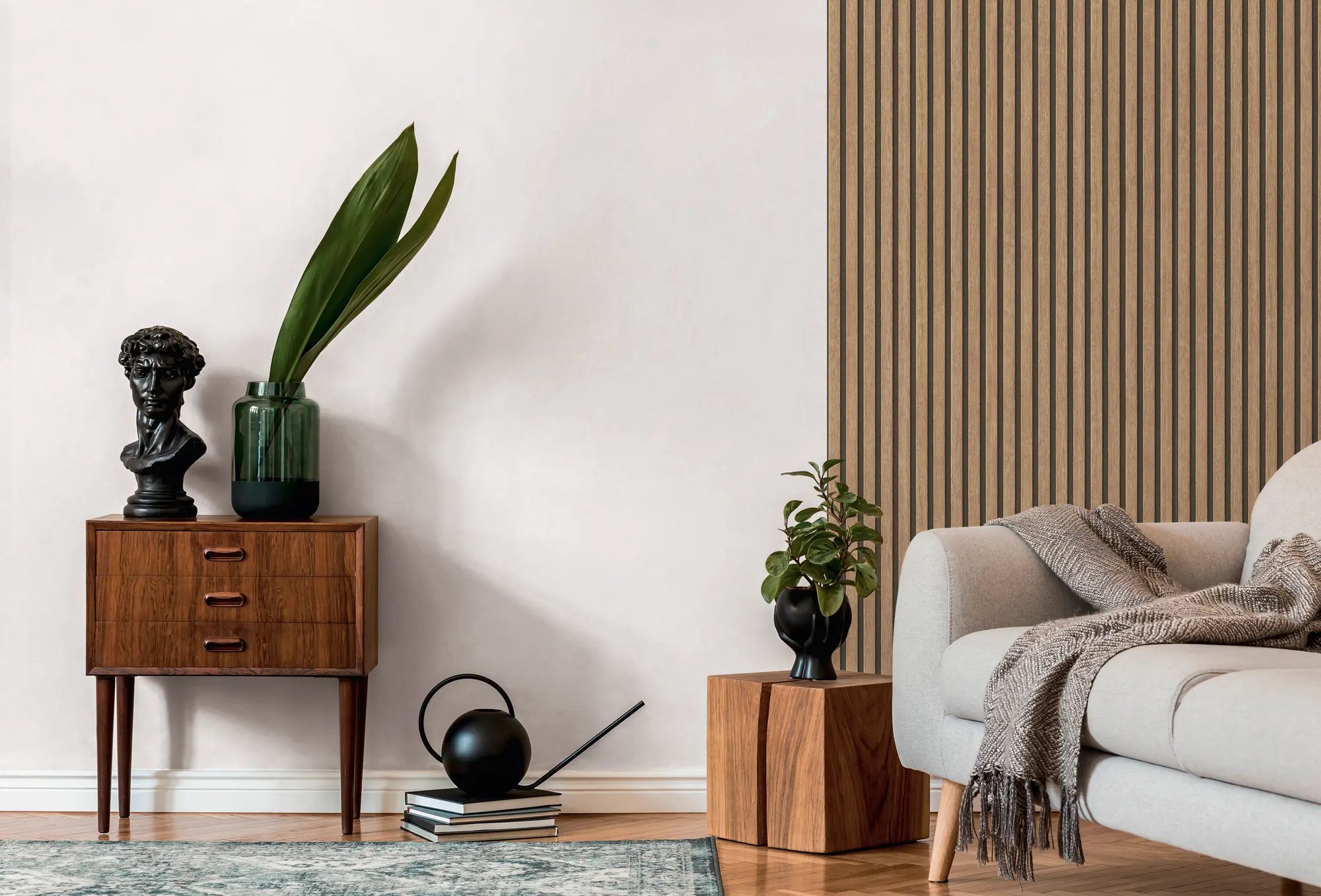 Scandi Grain | Vliestapete