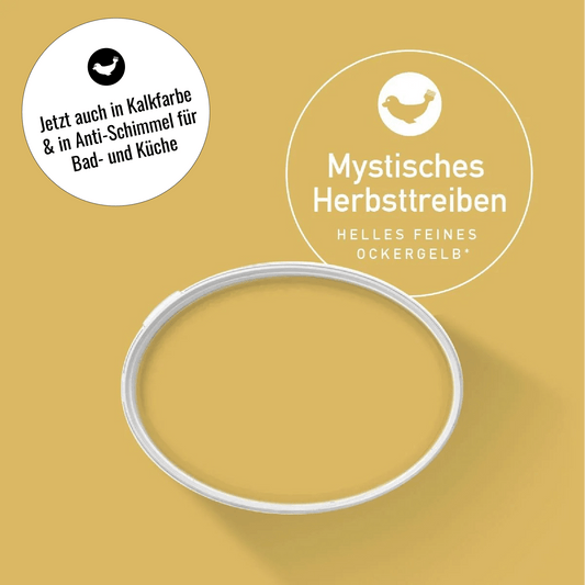 anton colors - Mystisches Herbsttreiben (helles feines Ockergelb)