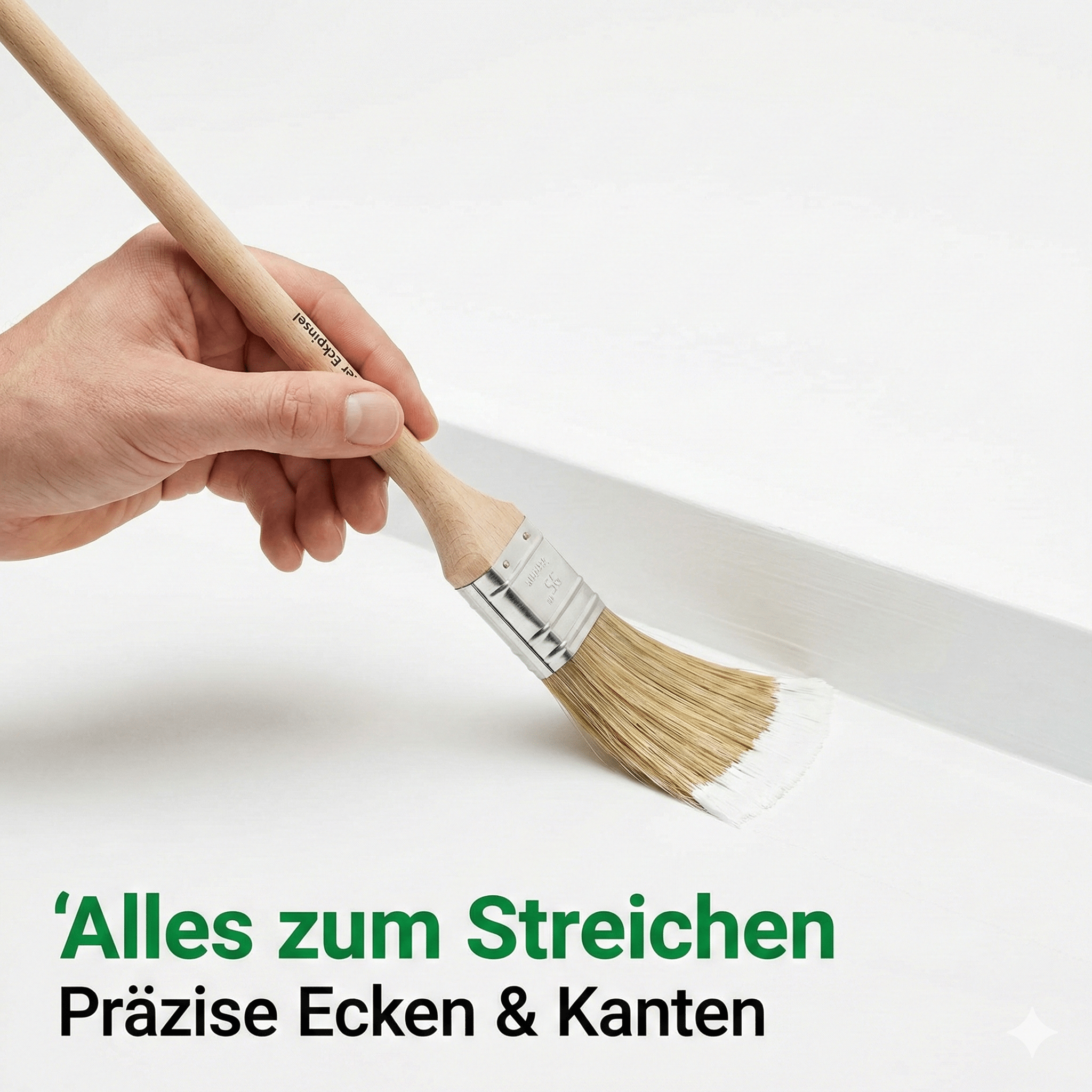 Hochwertiger Flachpinsel