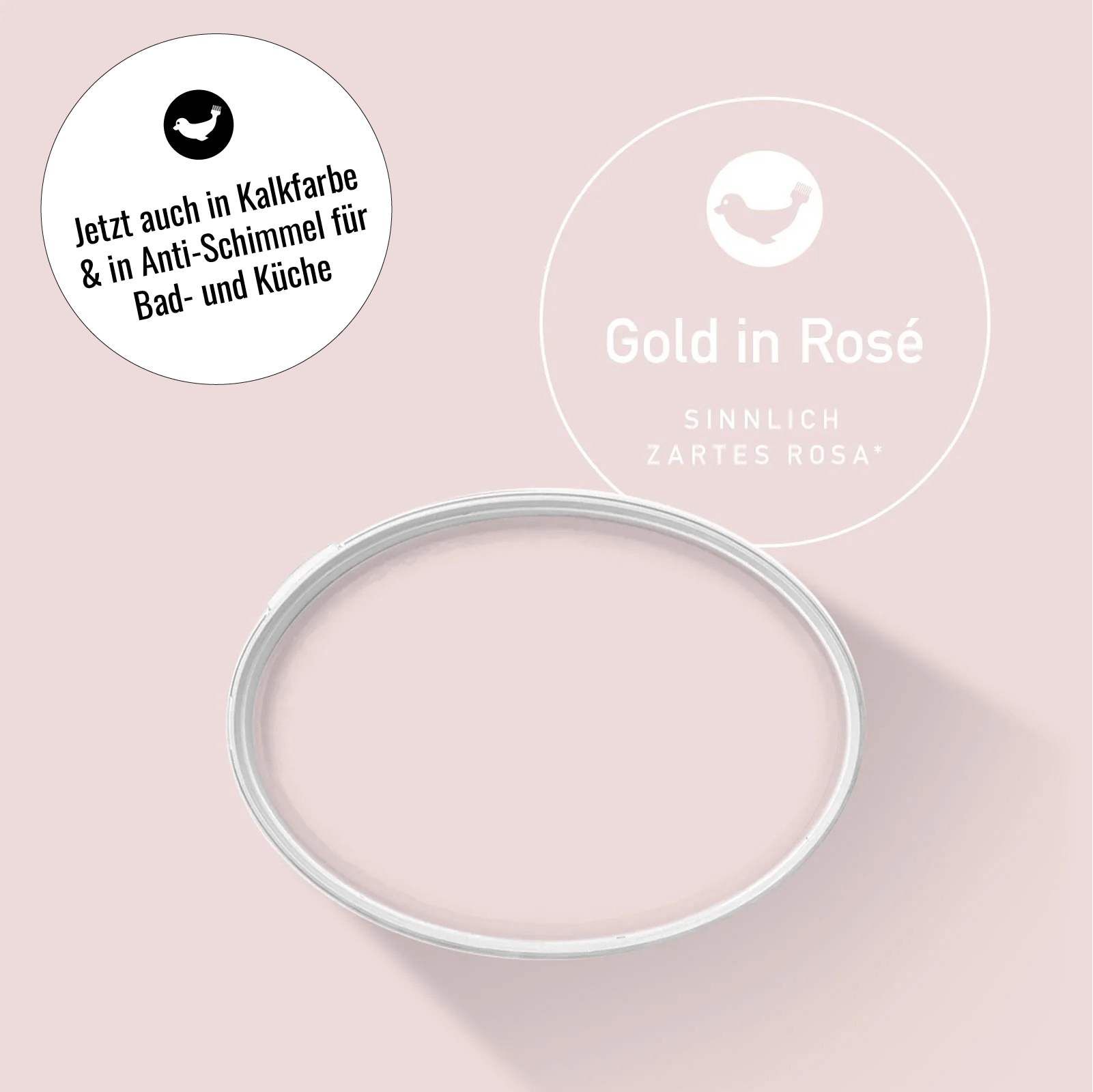 anton colors - Gold in Rosé (sinnlich zartes Rosa)