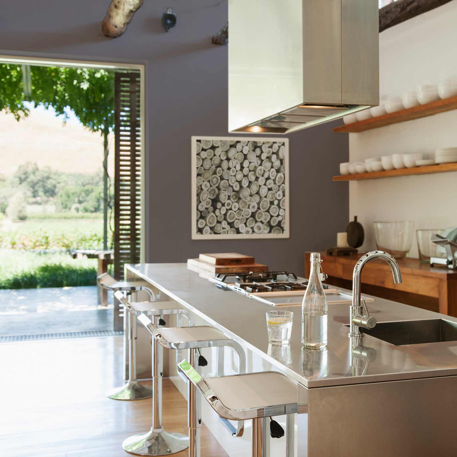 Wandfarbe Athrazitgrau