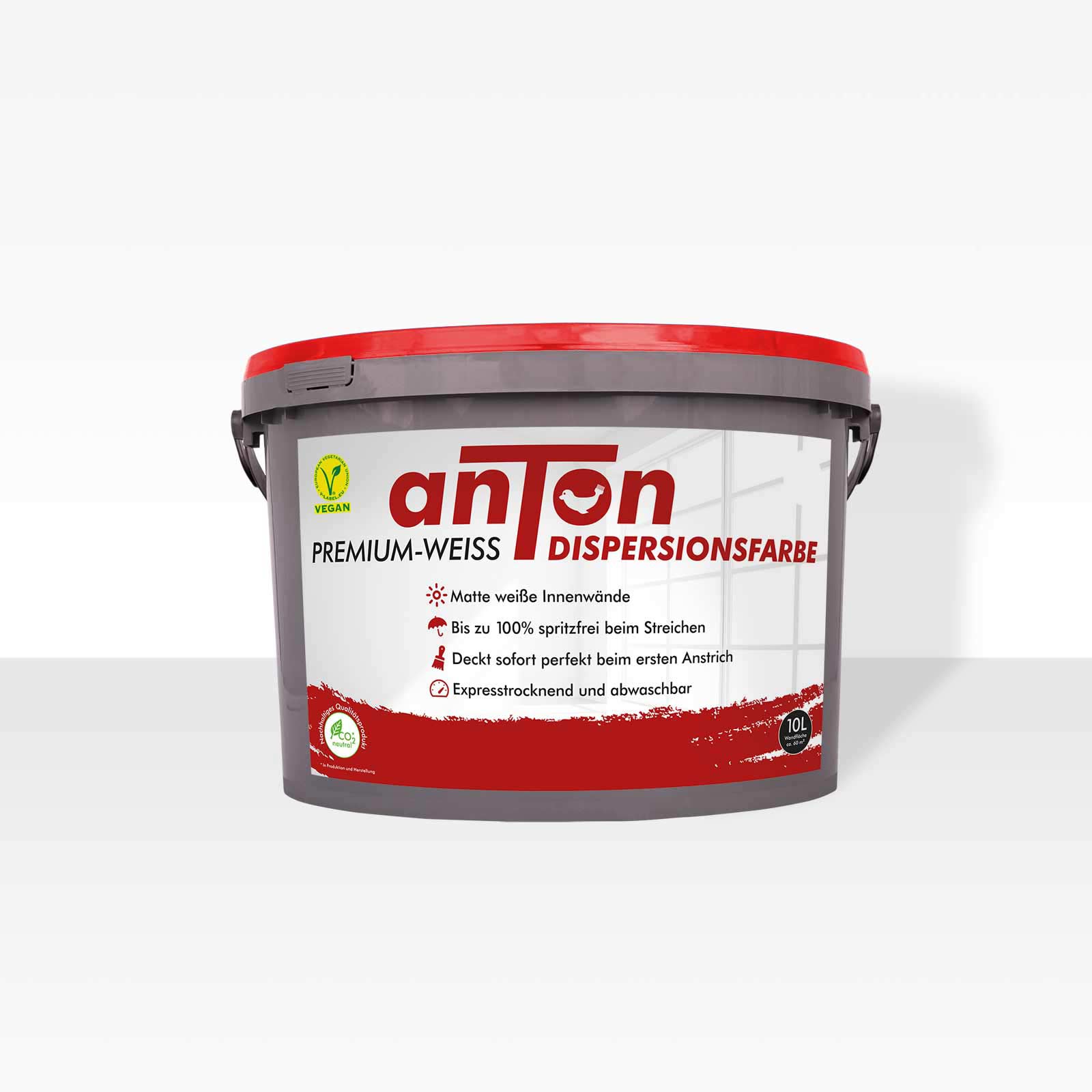 anTon Premium-Weiss Dispersionsfarbe