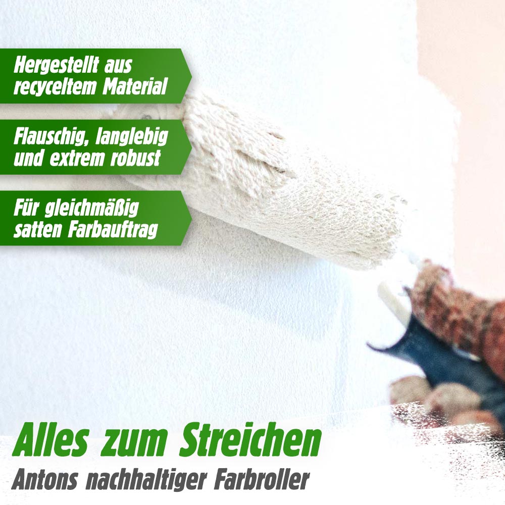 AnTons Farbroller – Nachhaltig, vegan & leistungsstark