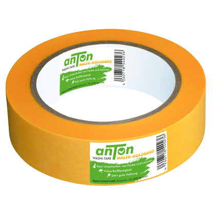 Kalkfarbe Innen Advanced Set 8,75 kg: Weiße Kalkfarbe, Tiefgrund, Washi-Tape und Farbroller