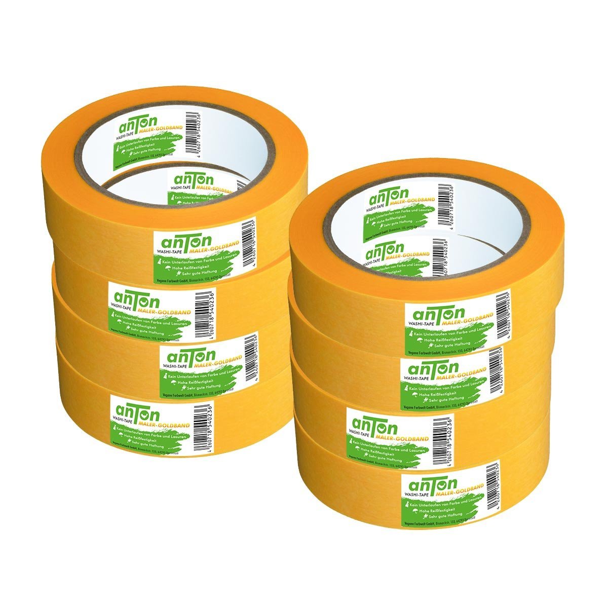 anTon Premium Goldband (24/36mm x 50m) Washi-Tape