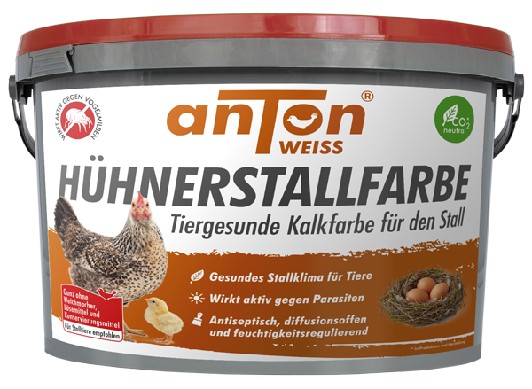 Hühnerstallfarbe