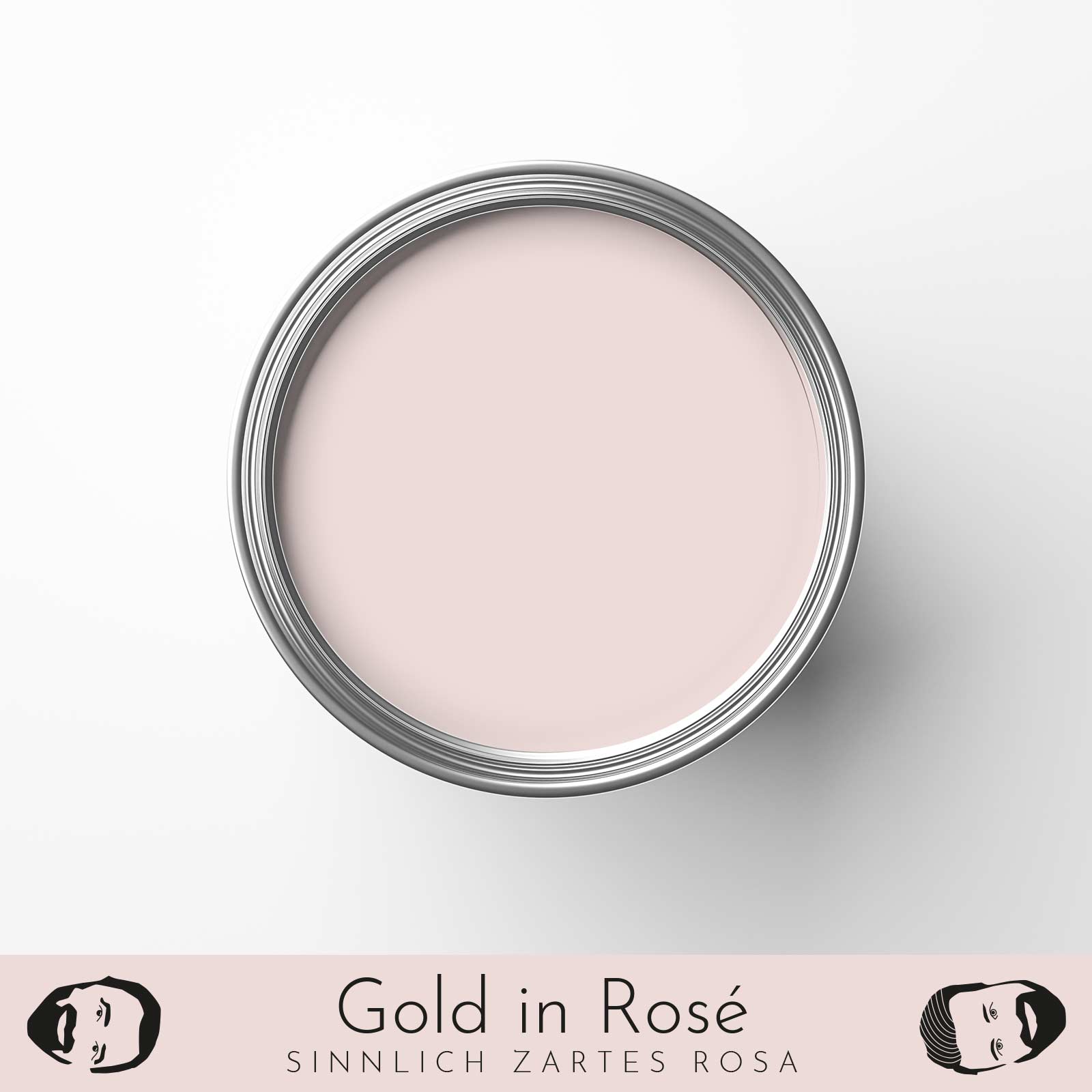 Möbellack – Gold in Rose